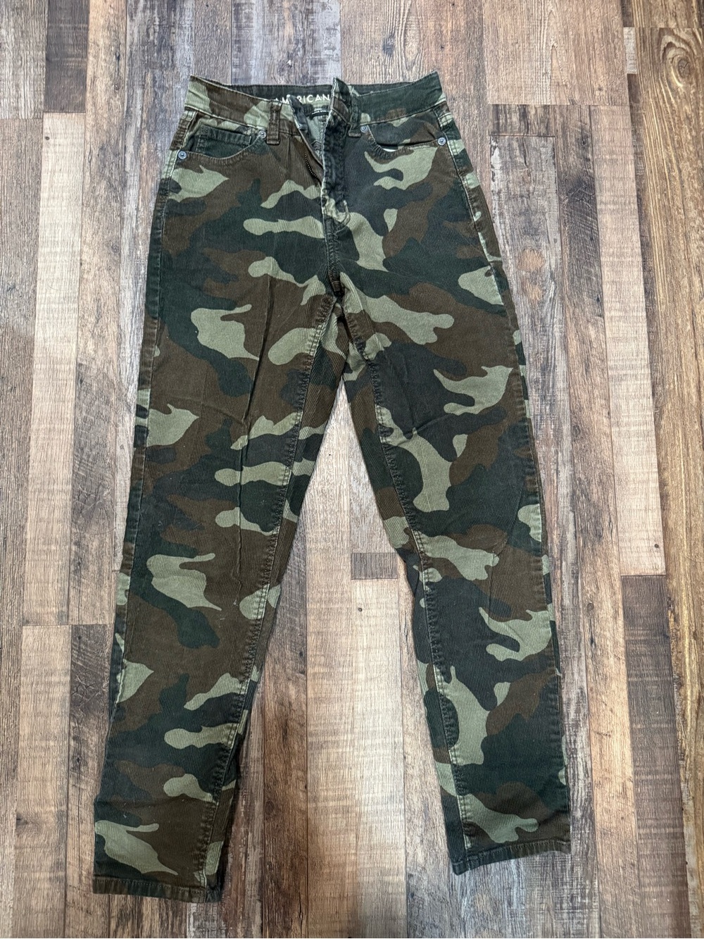 Camouflage Women’s Jeans - Olive Camo